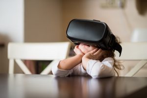 UX Niña Realidad Virtual niña con realidad virtual UX